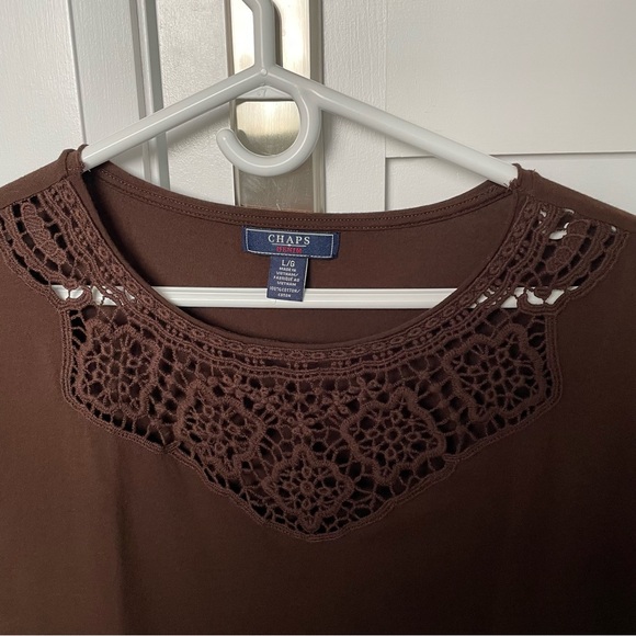 Ladies Elegant Top by Chaps Ralph Lauren - Picture 2 of 4